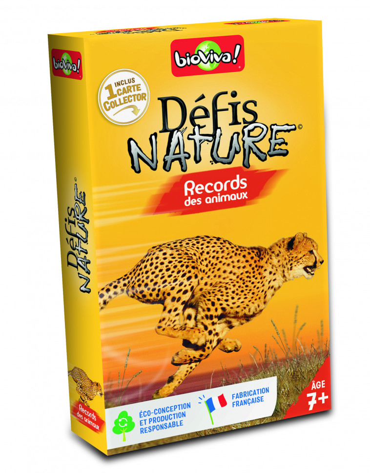 DEFIS NATURE - RECORDS DES ANIMAUX (7+) - BIOVIVA  - BIOVIVA