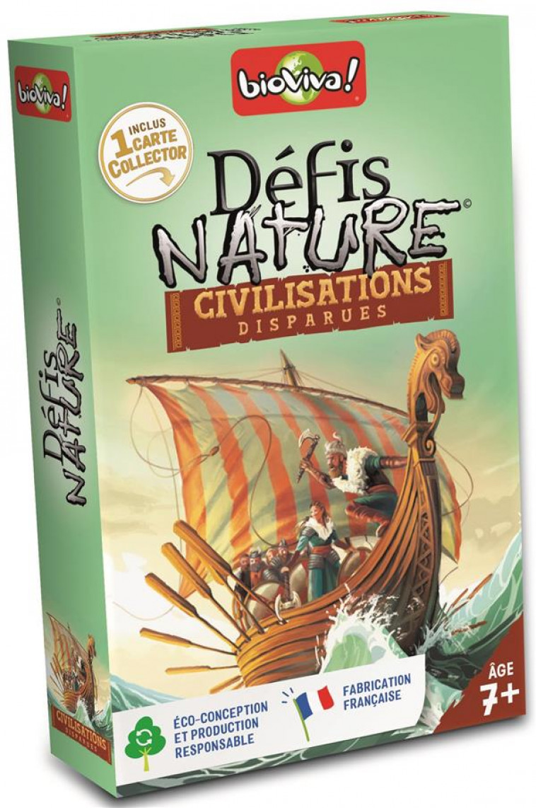 DEFIS NATURE - CIVILISATIONS DISPARUES - BIOVIVA - NC