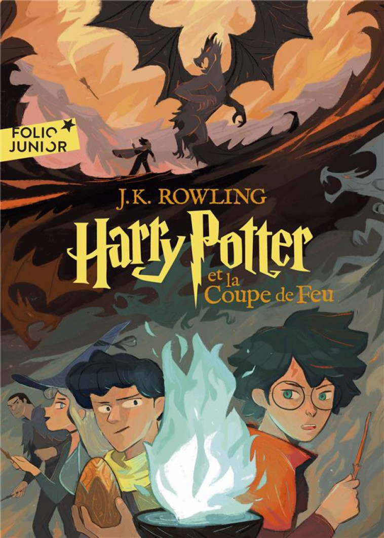 HARRY POTTER - IV - HARRY POTTER ET LA COUPE DE FEU - ROWLING J.K. - GALLIMARD