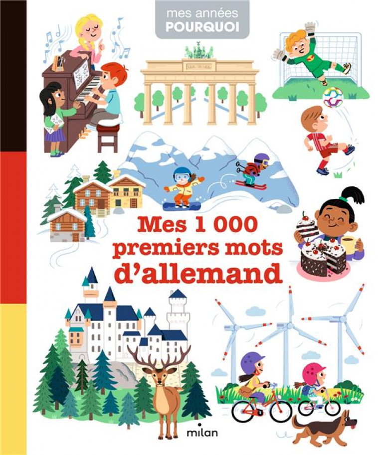 MES 1 000 PREMIERS MOTS D-ALLEMAND - COLLECTIF D-ILLUSTRA - MILAN