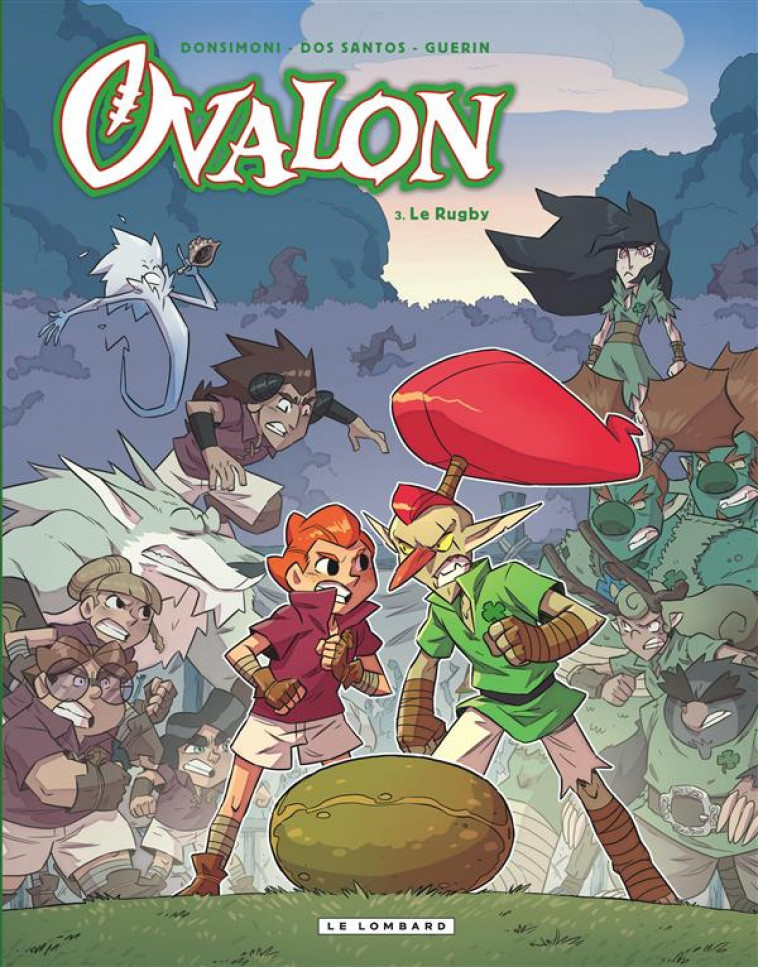 OVALON - TOME 3 - LE RUGBY - DOS SANTOS SYLVAIN - Le Lombard