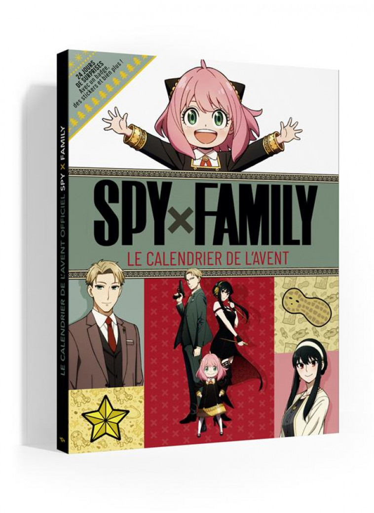 SPY X FAMILY - LE CALENDRIER DE L-AVENT OFFICIEL 2023 - CRUNCHYROLL - NC