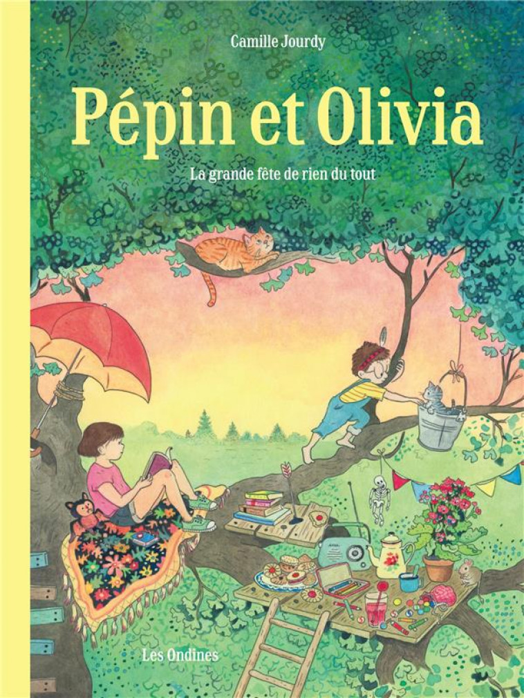 PEPIN ET OLIVIA  - TOME 1 - LA FETE DE RIEN DU TOUT - JOURDY CAMILLE - DUPUIS