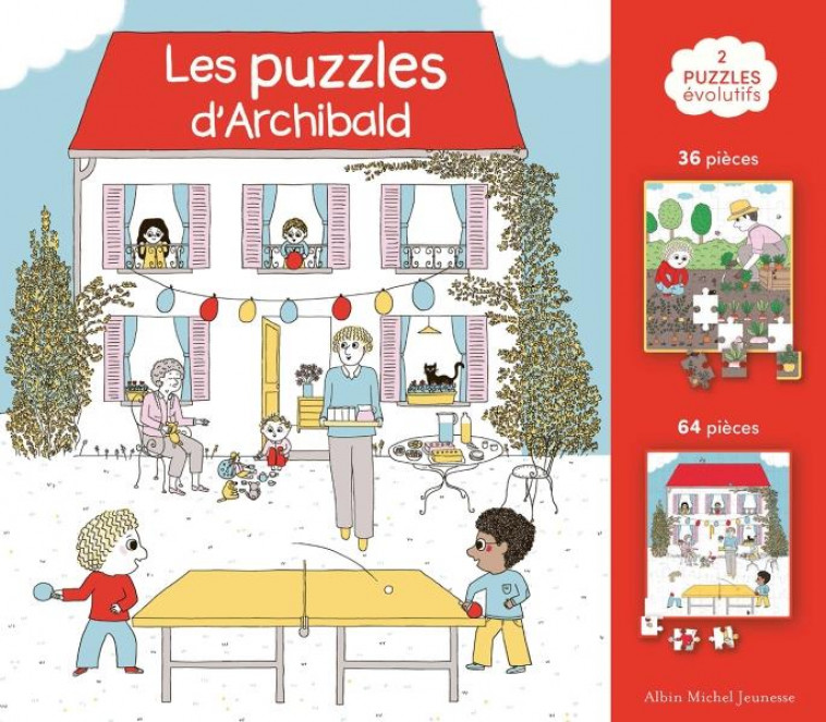 ARCHIBALD - T14 - ARCHIBALD - LES PUZZLES D-ARCHIBALD - MARTIN PAULINE - NC