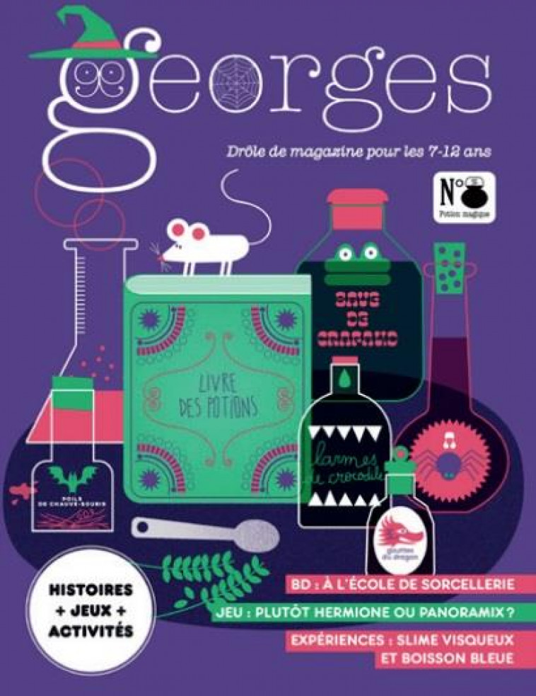 MAGAZINE GEORGES N 67 POTION MAGIQUE - DEC 23/JANV 24 - NOVION/HERVE/ROCHE - MAISON GEORGES