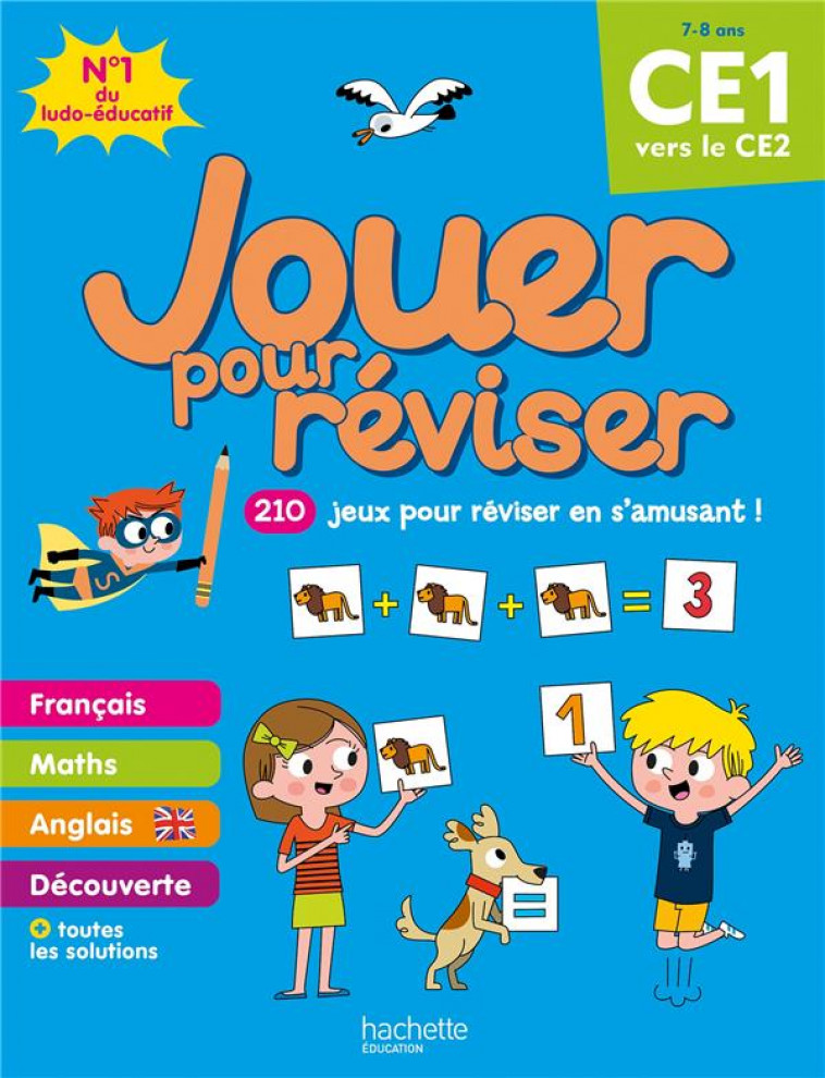 JOUER POUR REVISER : DU CE1 VERS LE CE2 -  MORIZE, PATRICK - HACHETTE