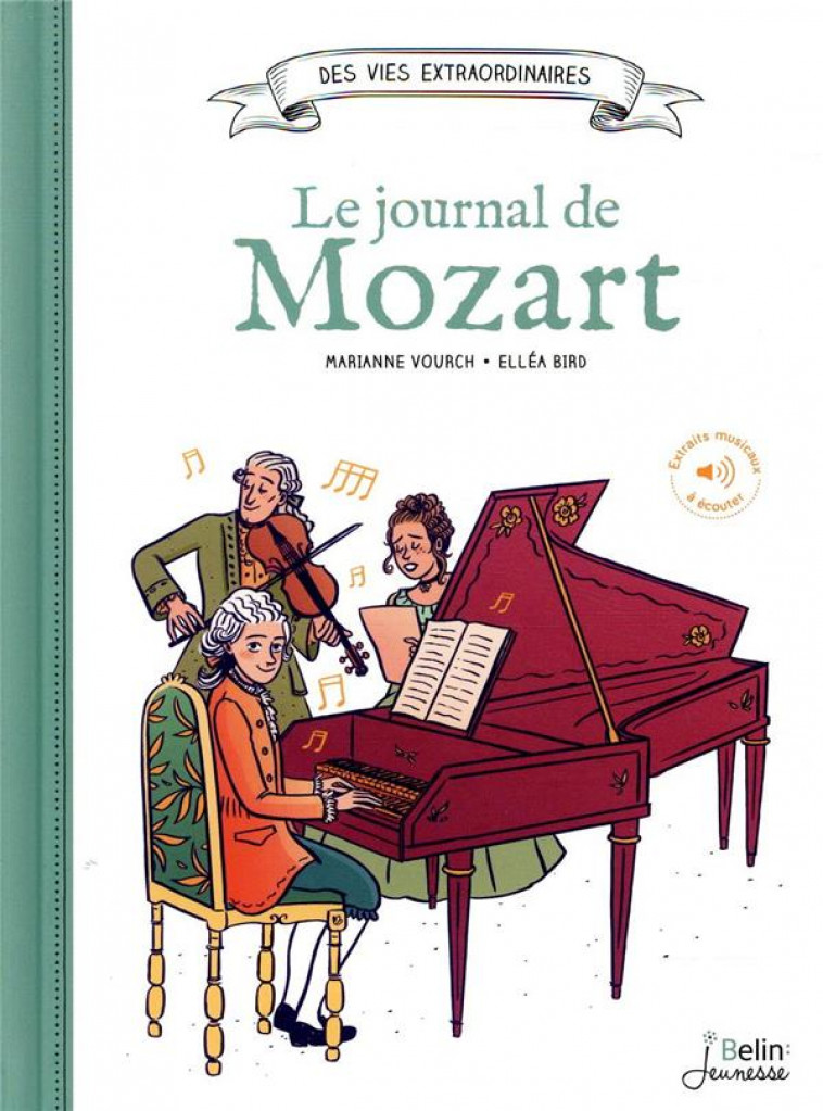 LE JOURNAL DE MOZART - VOURCH/BIRD - DORLING KINDERS