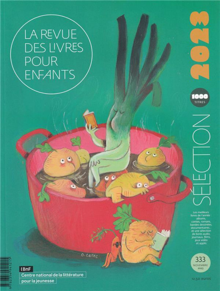 LA REVUE DES LIVRES POUR ENFANTS - SELECTION ANNUELLE 2023 - COLLECTIF - NC