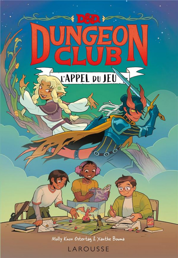 DUNGEONS & DRAGONS  ROMAN GRAPHIQUE  L-APPEL DU JEU  (TOME 1) - COLLECTIF - LAROUSSE