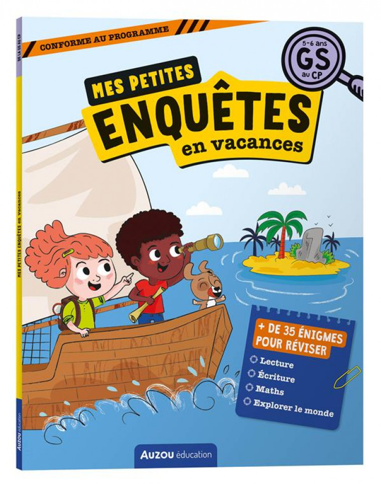 MES PETITES ENQUETES EN VACANCES - DE LA GS AU CP - LETELLIER/TURQUOIS - PHILIPPE AUZOU