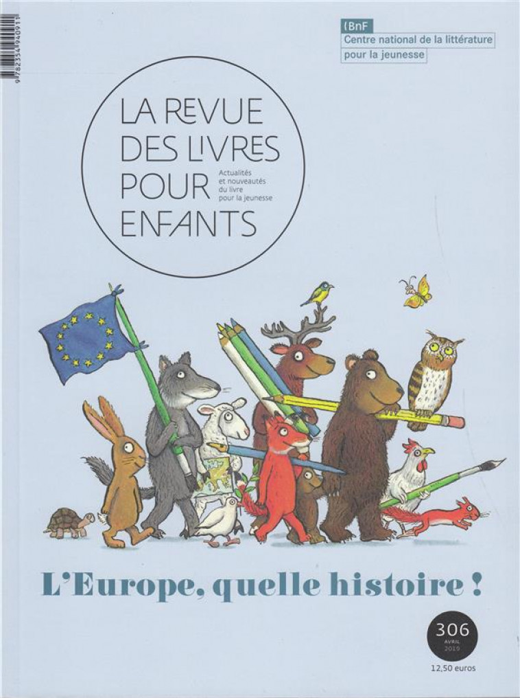 LA REVUE DES LIVRES POUR ENFANTS - L-EUROPE, QUELLE HISTOIRE ! - COLLECTIF - NC