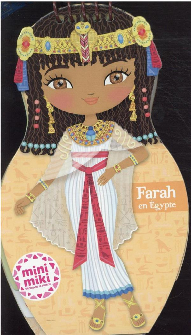 MINIMIKI - CARNET CREATIF - FARAH EN EGYPTE - CAMEL JULIE - PRISMA