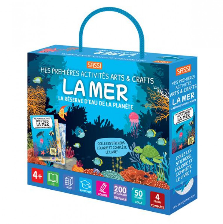 MES PREMIERES ACTIVITES ARTS&CRAFTS. LA MER - GAULE - NC