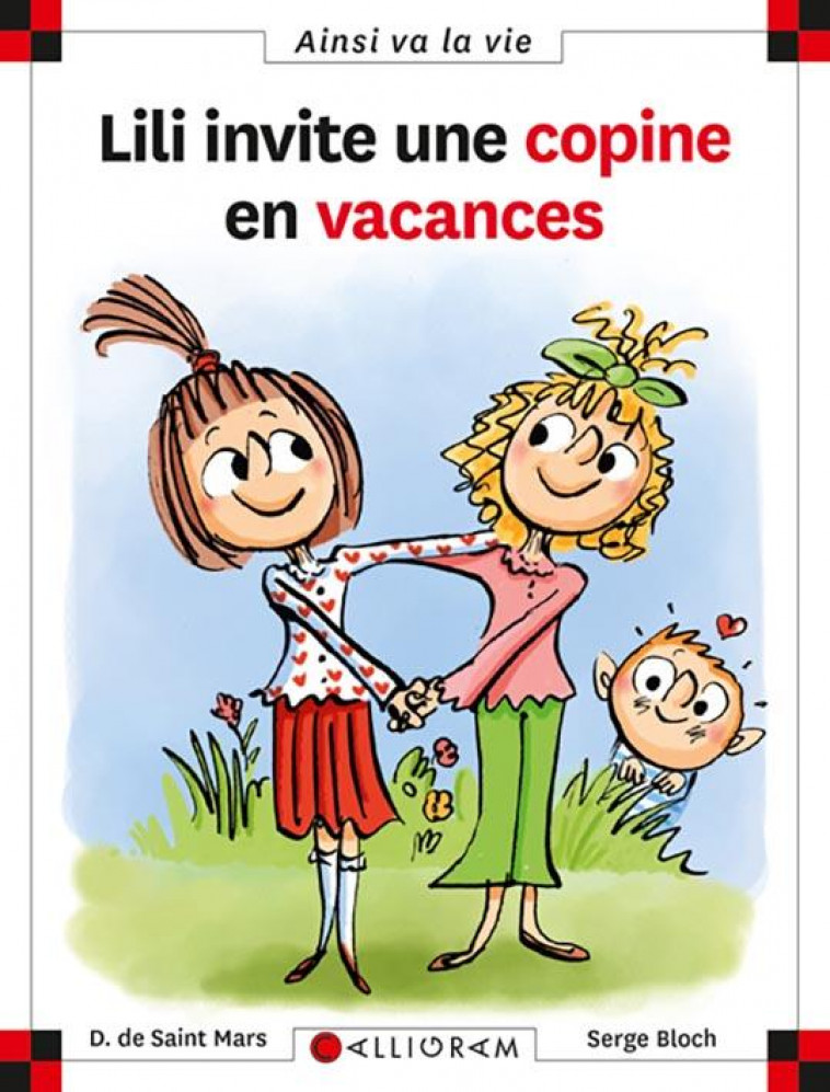 N 105 LILI INVITE SA COPINE EN VACANCES - SAINT MARS (DE) - Calligram