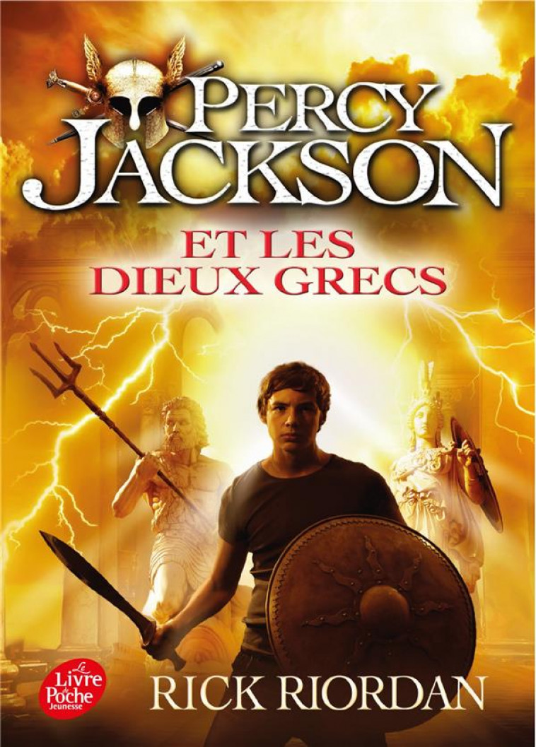 PERCY JACKSON ET LES DIEUX GRECS - TOME 6 - RIORDAN RICK - Le Livre de poche jeunesse