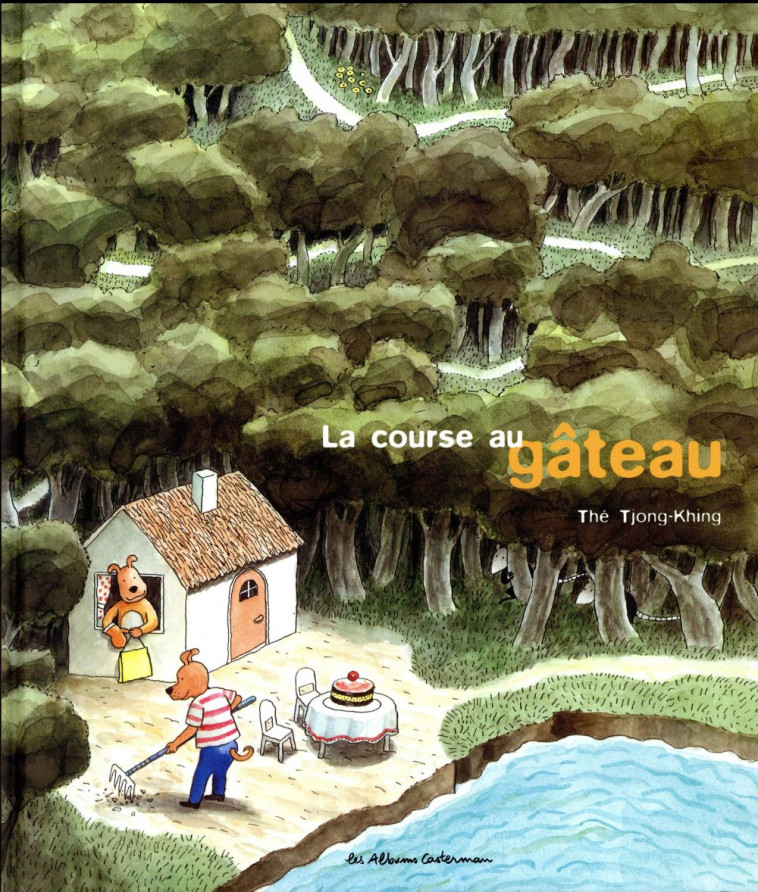 LA COURSE AU GATEAU - TJONG-KHING - CASTERMAN