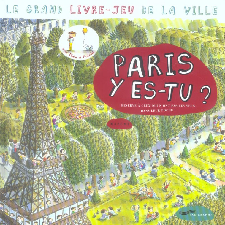 PARIS Y ES-TU ? - KAMIYAMA, MASUMI - PARIGRAMME