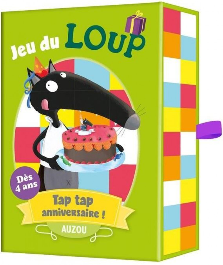 JEUX DE CARTES - JEU DU LOUP TAP TAP ANNIVERSAIRE ! - LALLEMAND/MENAGER - NC