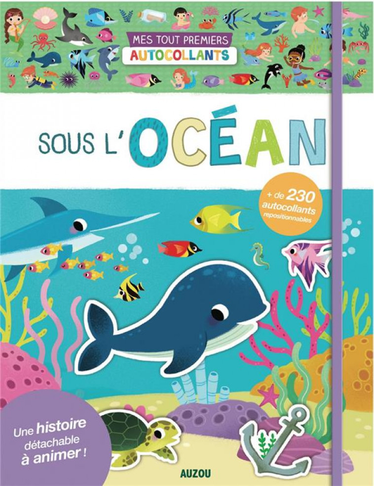 MES TOUT PREMIERS AUTOCOLLANTS - SOUS L-OCEAN - HUANG YU-HSUAN - PHILIPPE AUZOU