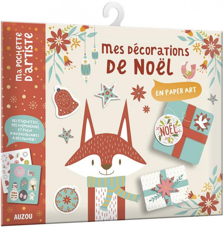 MA POCHETTE D-ARTISTE - MES DECORATION DE NOEL - EN PAPER ART - MEL ARMSTRONG - NC