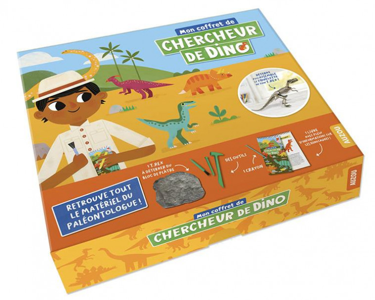 MON COFFRET DE CHERCHEUR DE DINO - BLACK ALLISON - PHILIPPE AUZOU