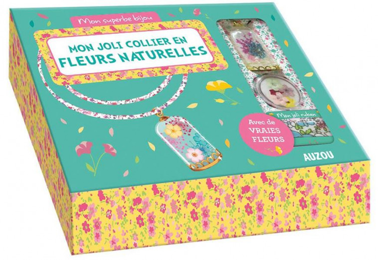 MON SUPERBE BIJOU - MON JOLI COLLIER EN FLEURS NATURELLES - SHIILIA - NC