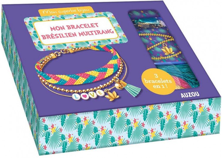 MON SUPERBE BIJOU - MON BRACELET BRESILIEN MULTIRANG - SHIILIA - NC