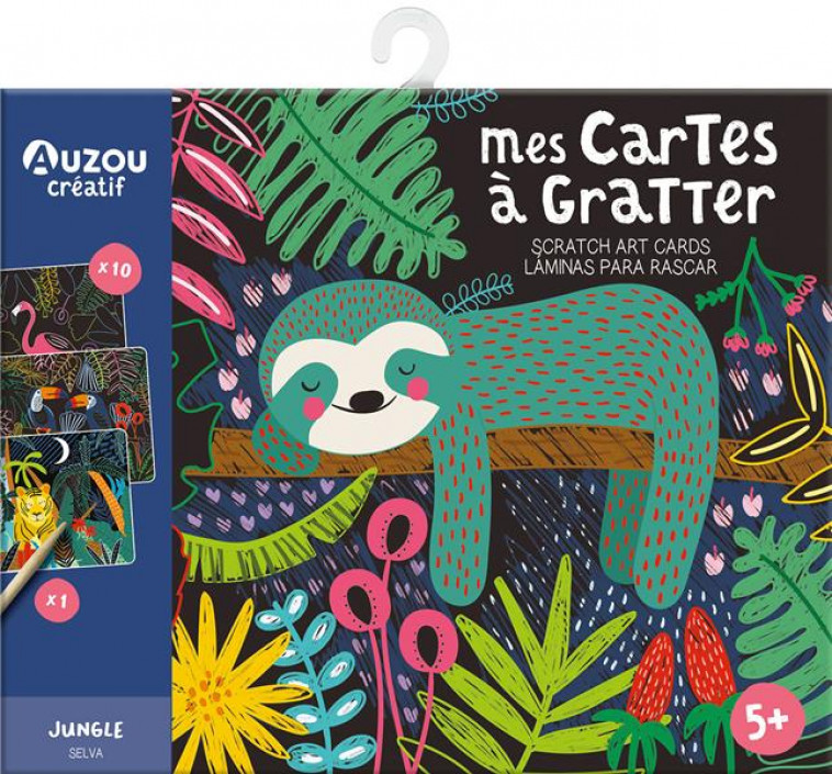 MA POCHETTE D-ARTISTE - MES CARTES A GRATTER : JUNGLE - MEL ARMSTRONG - NC