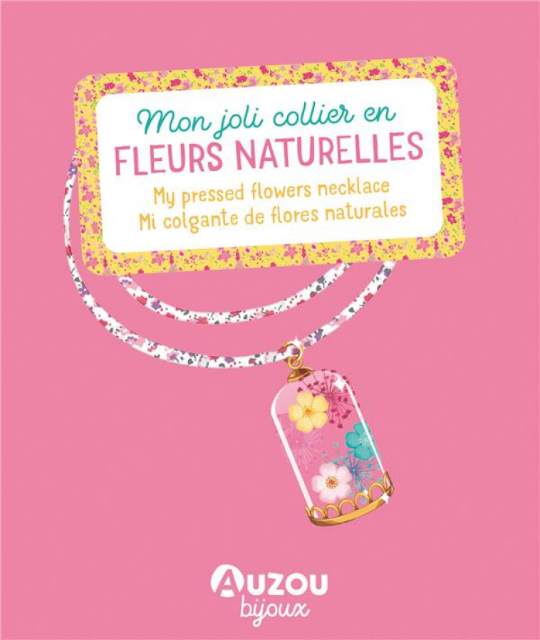 MON SUPERBE BIJOU - MON JOLI COLLIER EN FLEURS NATURELLES - SHIILIA - NC