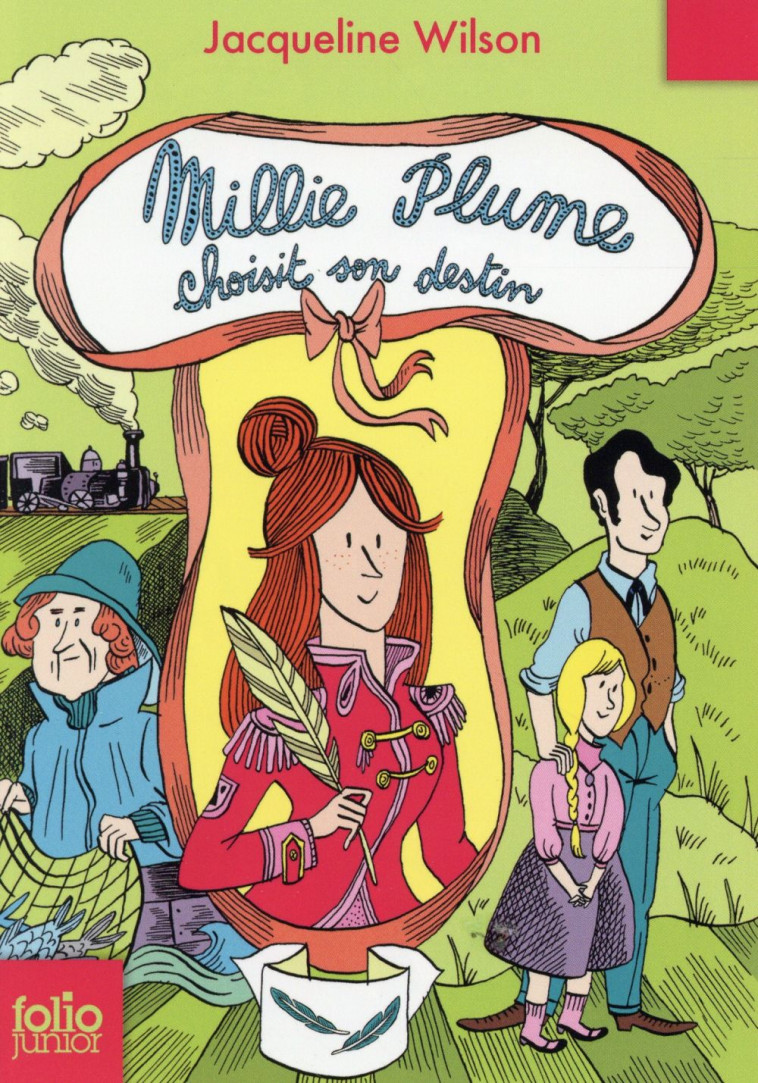 MILLIE PLUME - T03 - MILLIE PLUME CHOISIT SON DESTIN - WILSON/SHARRATT - Gallimard-Jeunesse