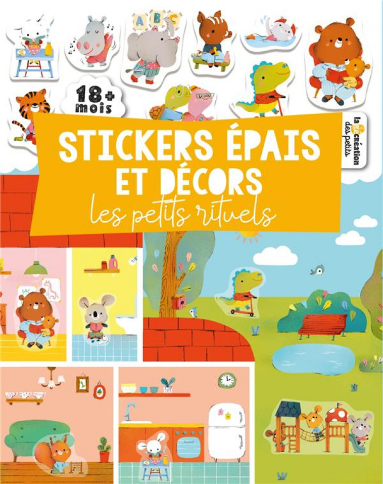 STICKERS EPAIS ET DECORS - PETITS RITUELS - STARON BERENGERE - NC