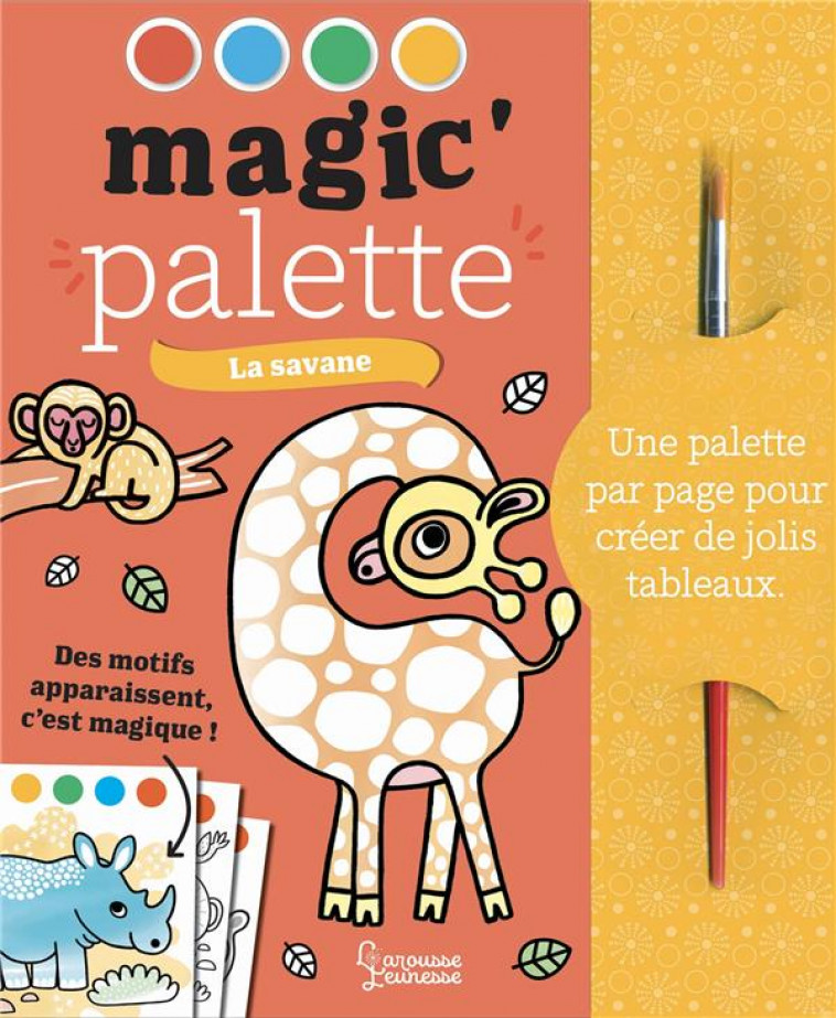 MAGIC-PALETTE : LA SAVANE - MERCIER JULIE - LAROUSSE