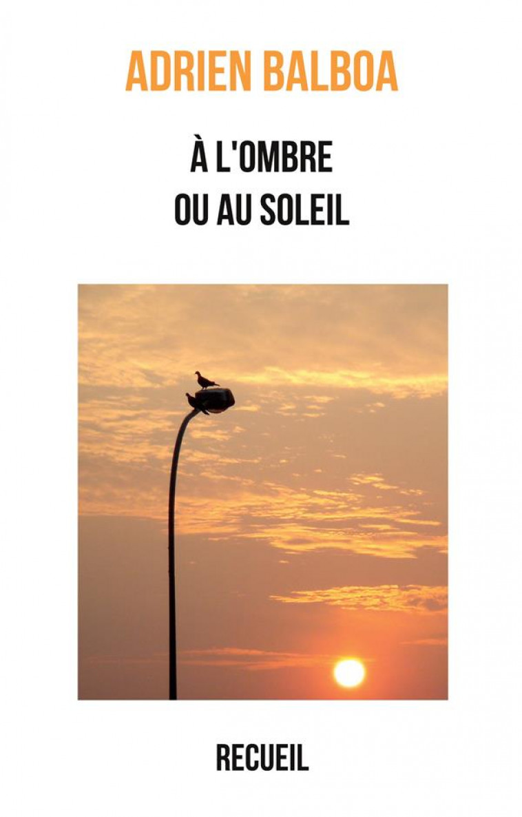 A L'OMBRE OU AU SOLEIL : RECUEIL - BALBOA, ADRIEN - BOOKS ON DEMAND