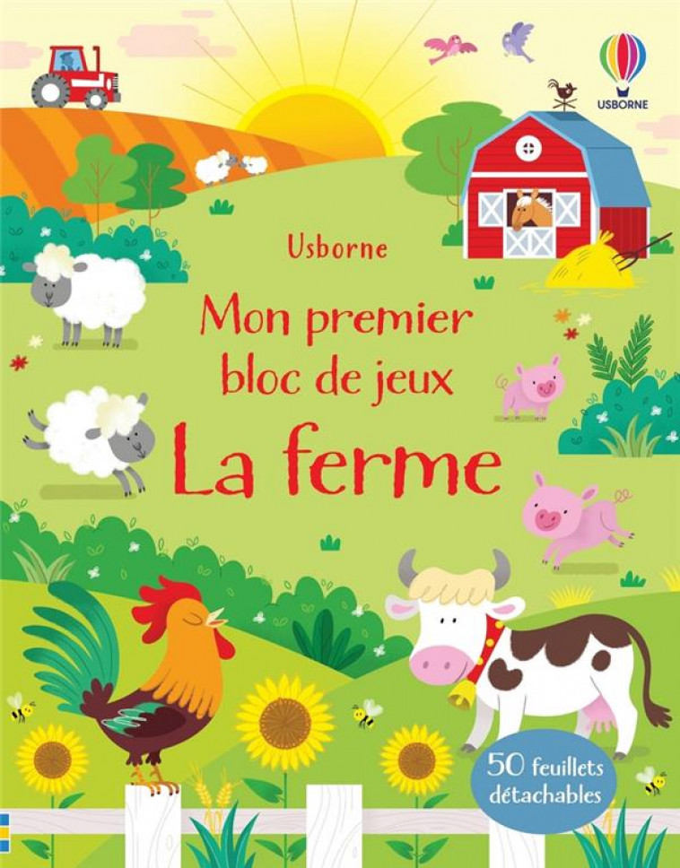 LA FERME - MON PREMIER BLOC DE JEUX - ROBSON/PROLE/BERMEJO - NC