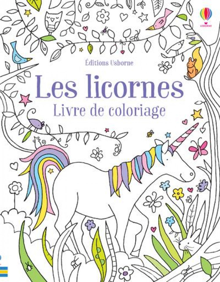 LES LICORNES - LIVRE DE COLORIAGE - ROBSON/RUSSELL/DURAN - NC