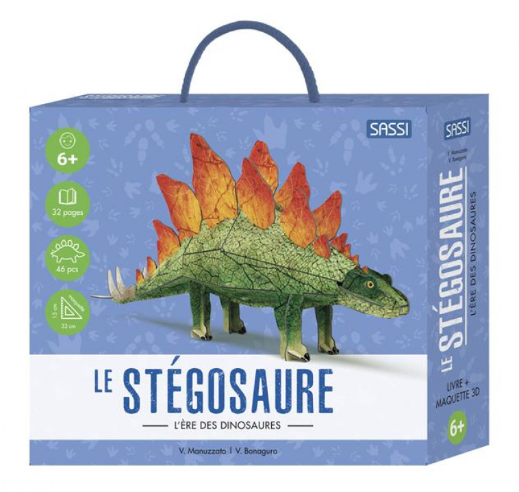 3D DINOSAURES. LE STEGOSAURE - BONAGURO/MANUZZATO - NC