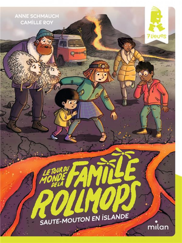 LE TOUR DU MONDE DE LA FAMILLE ROLLMOPS, TOME 06 - SAUTE-MOUTON EN ISLANDE - SCHMAUCH/ROY - MILAN