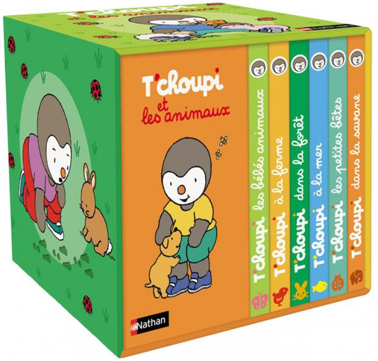 MA PETITE BIBLIOTHEQUE - T-CHOUPI ET LES ANIMAUX - COURTIN THIERRY - CLE INTERNAT