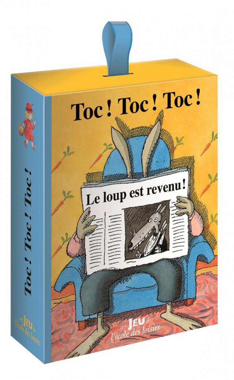 TOC TOC TOC JEU - PENNART DE - Ecole des loisirs