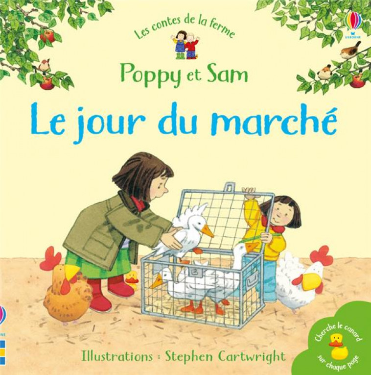 LE JOUR DU MARCHE - POPPY ET SAM - LES CONTES DE LA FERME - AMERY/CARTWRIGHT - NC