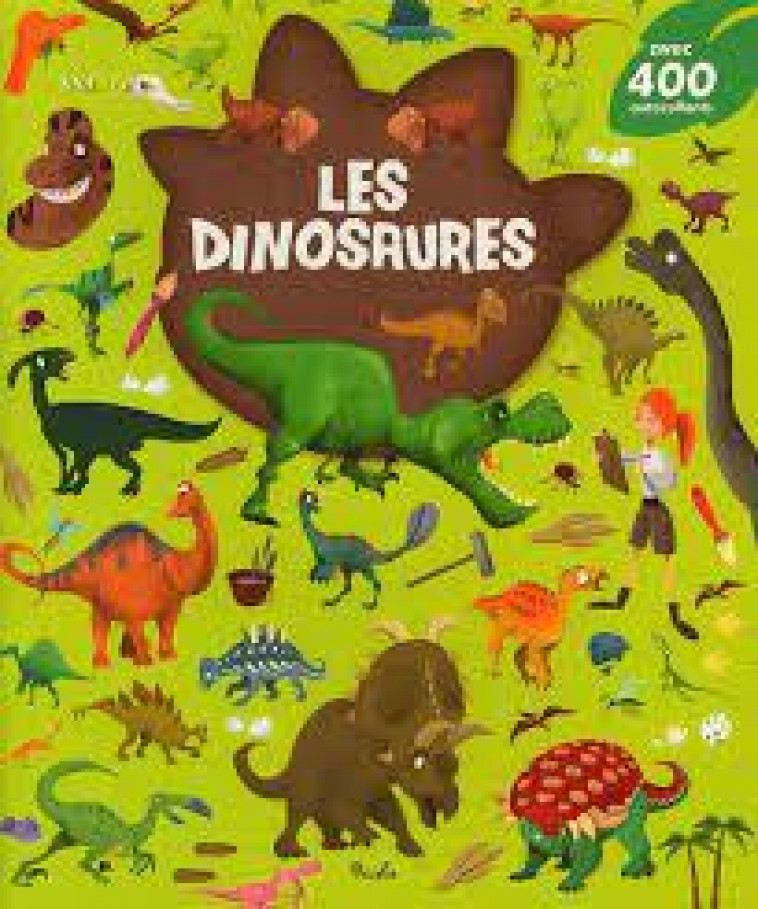 LES DINOSAURES - 400 AUTOCOLLANTS - MAGGI - NC