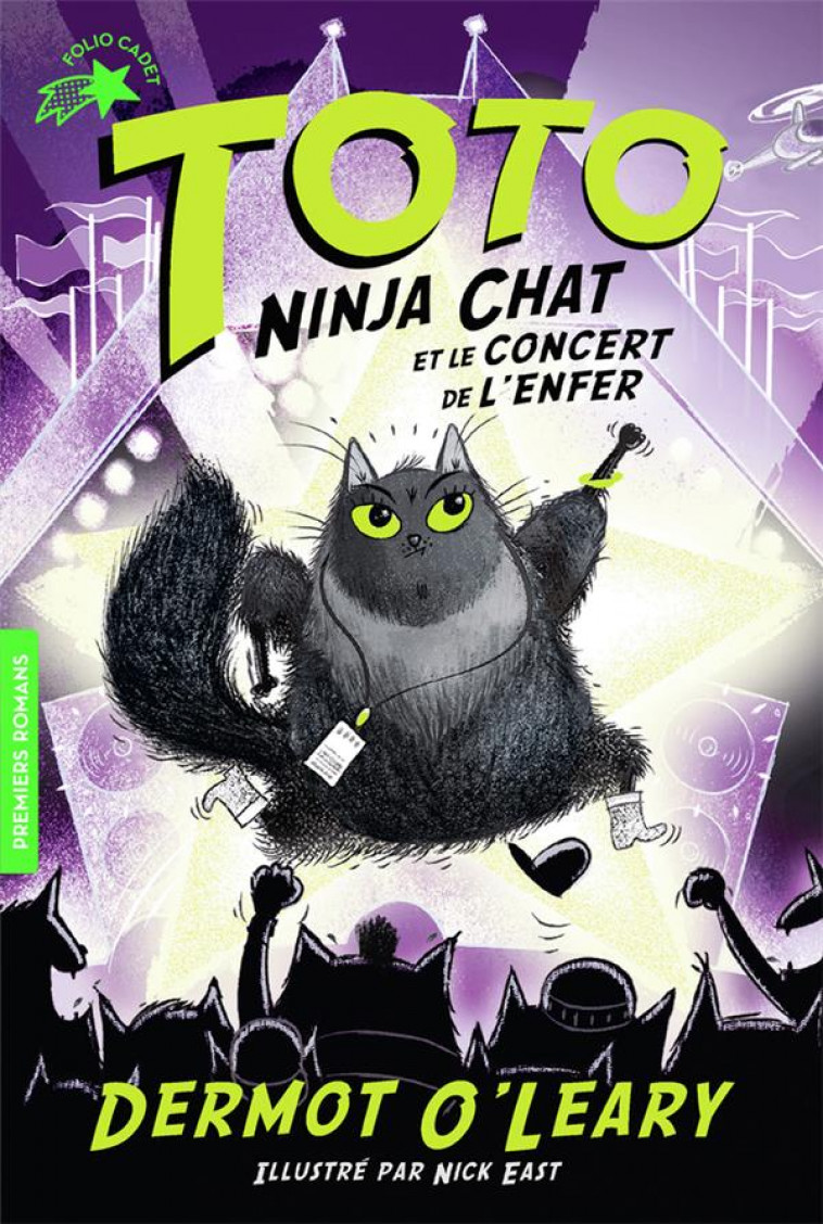 TOTO NINJA CHAT ET LE CONCERT DE L'ENFER - O'LEARY/EAST - GALLIMARD