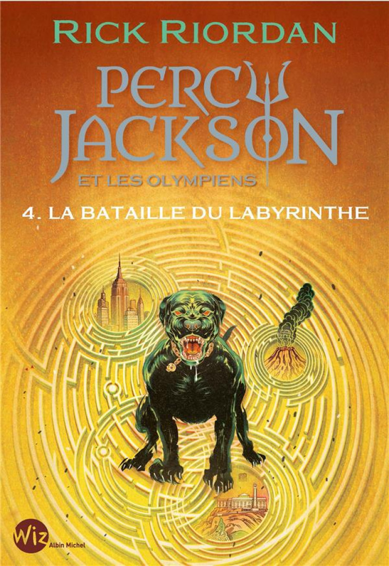 PERCY JACKSON ET LES OLYMPIENS T4 LA BATAILLE DU LABYRINTHE (EDITION 2024) - RIORDAN RICK - ALBIN MICHEL