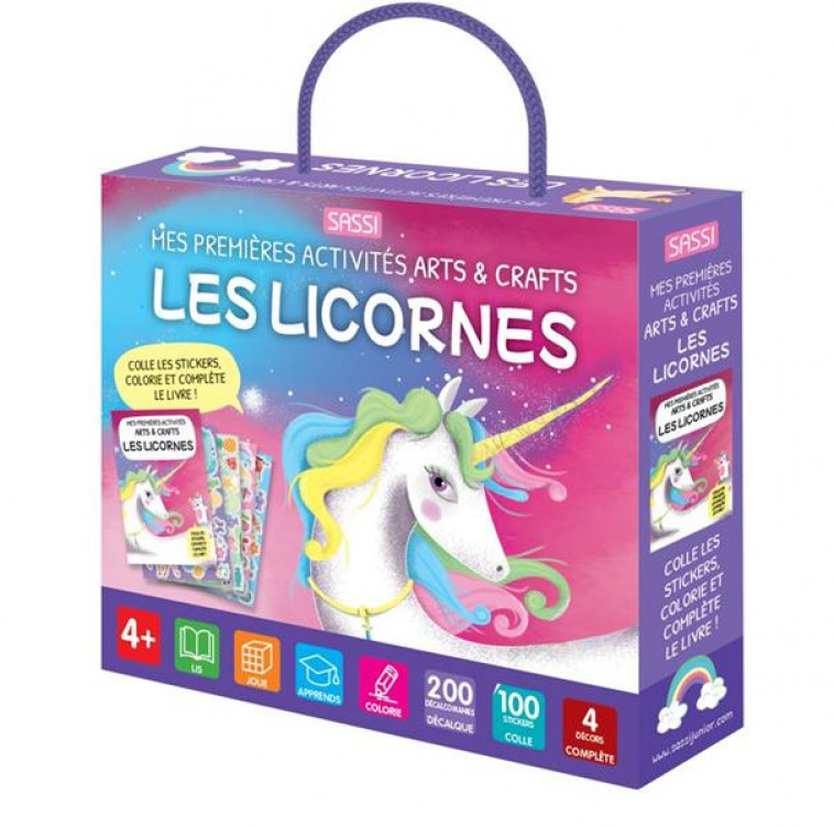 MES PREMIERES ACTIVITES ARTS & CRAFTS. LES LICORNES - GAULE/TREVISAN - NC