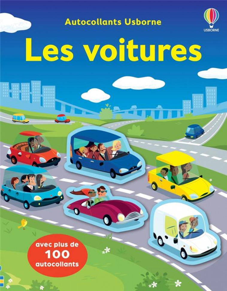 LES VOITURES - PREMIERS AUTOCOLLANTS - DES 3 ANS - TUDHOPE/TELLESCHI - NC