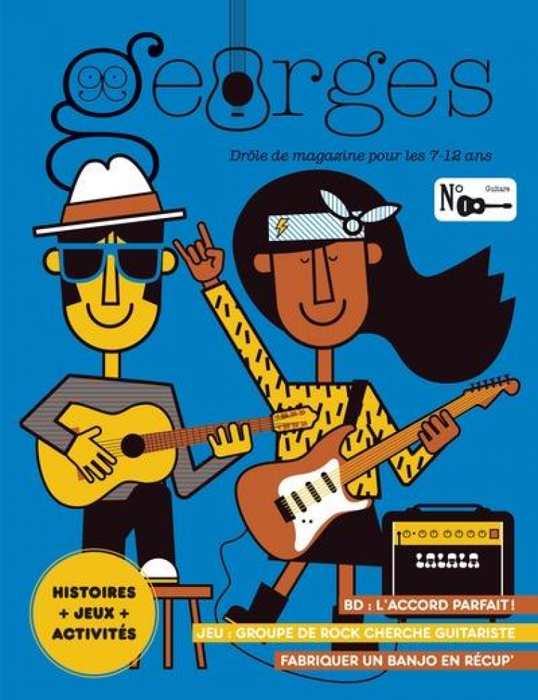 MAGAZINE GEORGES N 68 GUITARE - FEV/MARS 2024 - DUBOURG/CONSTANCIEN - MAISON GEORGES