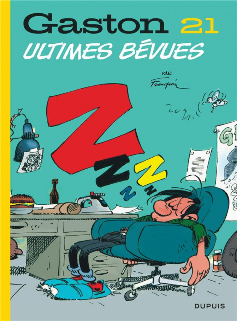 GASTON (EDITION 2018) - TOME 21 - ULTIMES BEVUES - FRANQUIN - DUPUIS