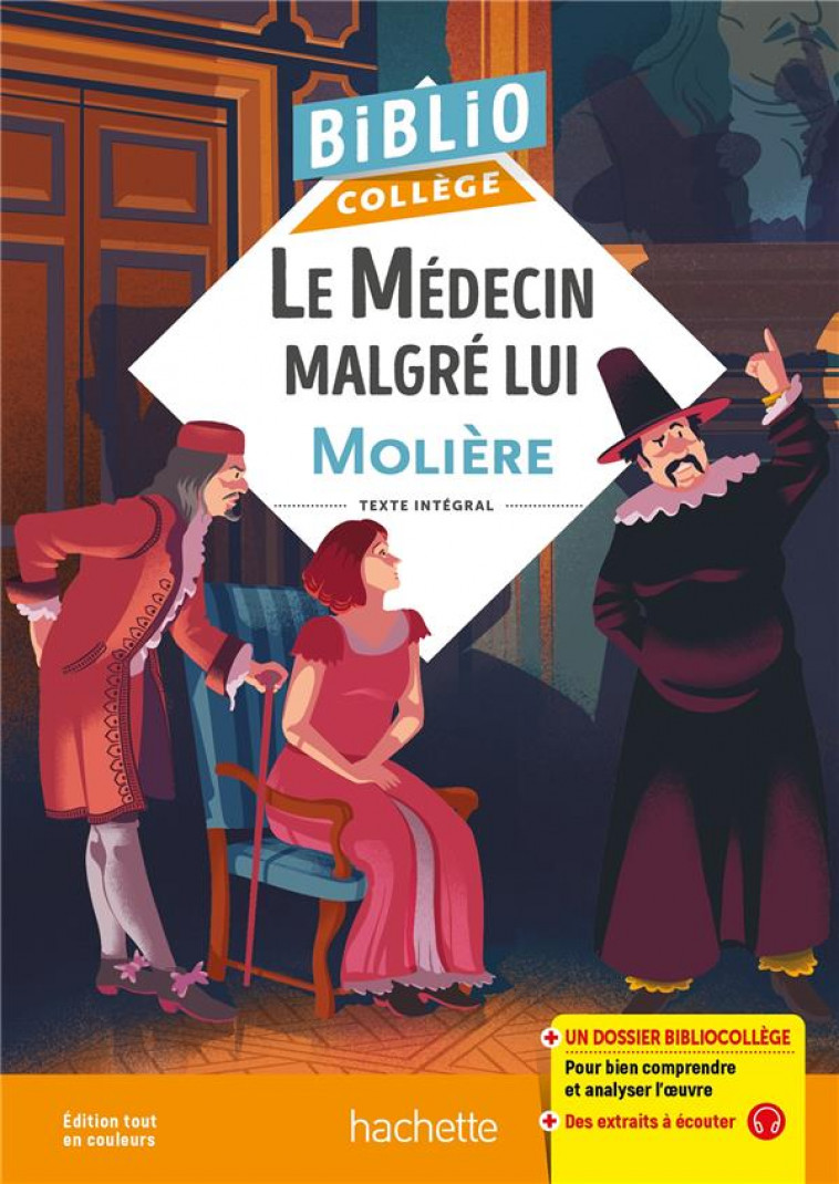 LE MEDECIN MALGRE LUI - MOLIERE/GOMY - HACHETTE