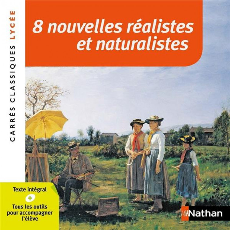 8 NOUVELLES REALISTES ET NATURALISTES - COLLECTIF  - CLE INTERNAT