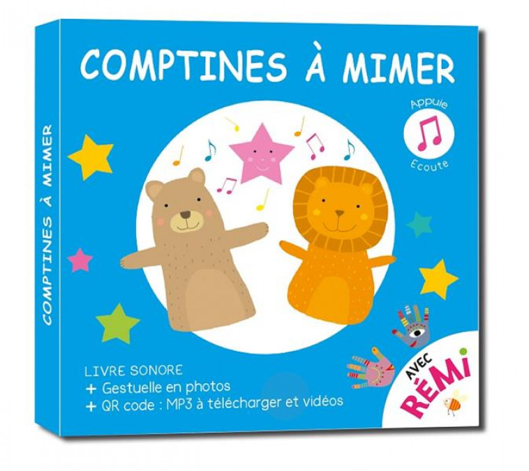 COMPTINES A MIMER, AVEC REMI - GUICHARD REMI - NC